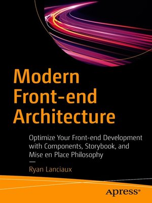 cover image of Modern Front-end Architecture